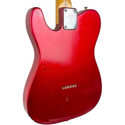 Fender Japan 72´ Reissue Telecaster 1993-1994 - Candy Apple Red omlackering - Vintage