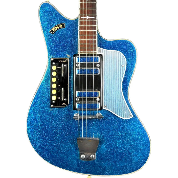 Eko Ekomaster Blue Sparkle Pat´s Guitars