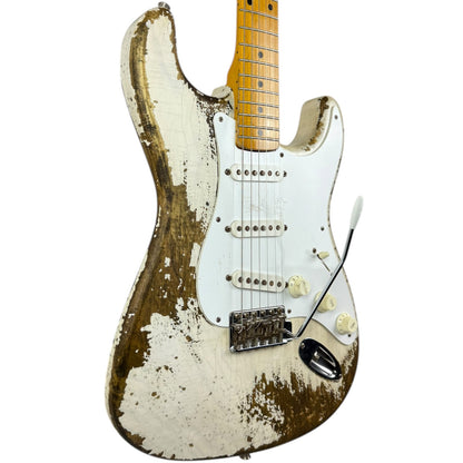 Fender MJT 50s Reissue Stratocaster - Vintage White - Heavy Relic