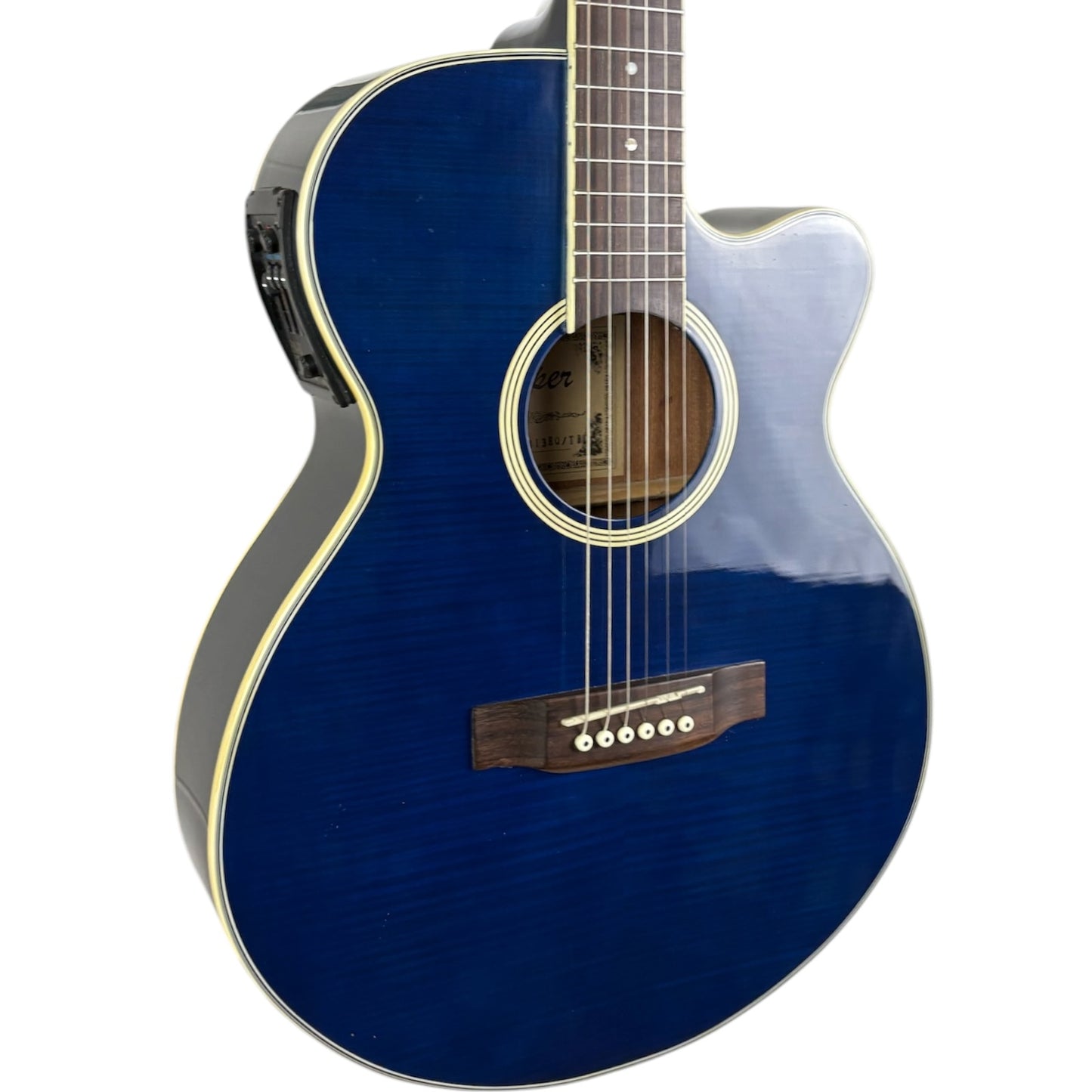 Keiper Akustikgitarre BQ/TBL - Dark Blue