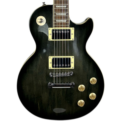 Epiphone Les Paul Tribute 2010 - Průsvitná černá