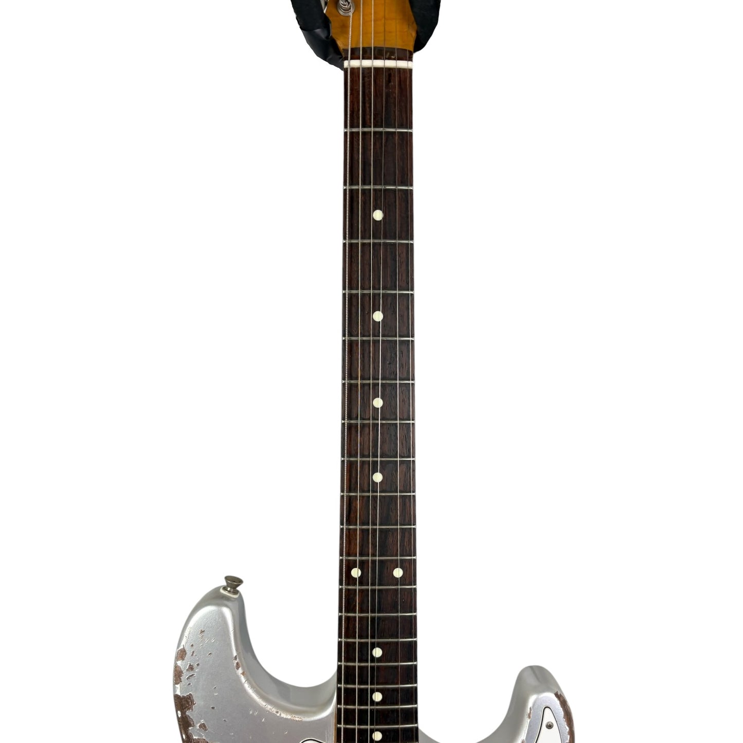 Fender MJT 60s Reissue Stratocaster - Inca Silver - Zwaar verouderd