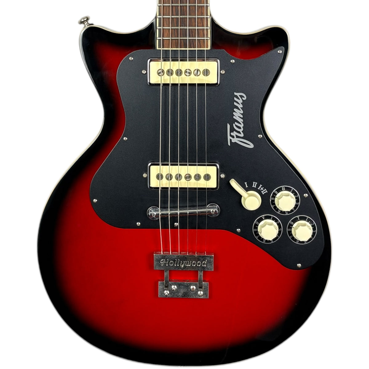 Framus Hollywood Double Cat 2011 - Red Burst
