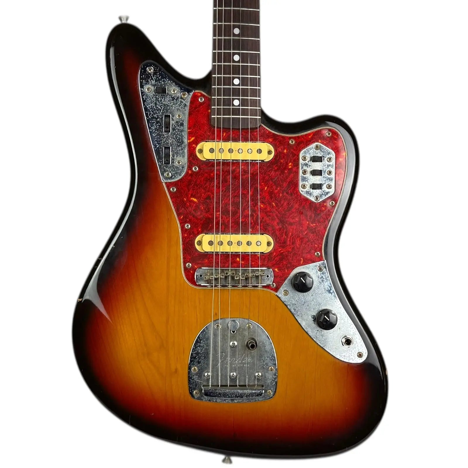 Fender Japan 66' Reissue Jaguar 1997-2000 - Sunburst - Pat's