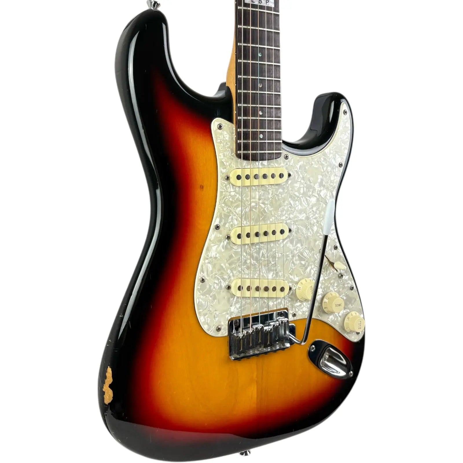 ESP Vintage Plus Stratocaster 1997 - 日落渐变色– Pat´s Guitars