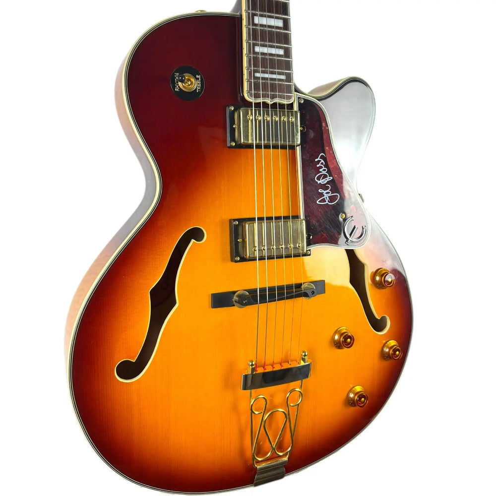 Epiphone Emperor II Joe Pass Signature 2002 - Vintage Sunburst - Pat´s Guitars