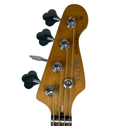Faber JBC VWR Jazz Bass - Alb Vintage