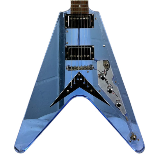 Mavis Flying V Acrylique - Bleu
