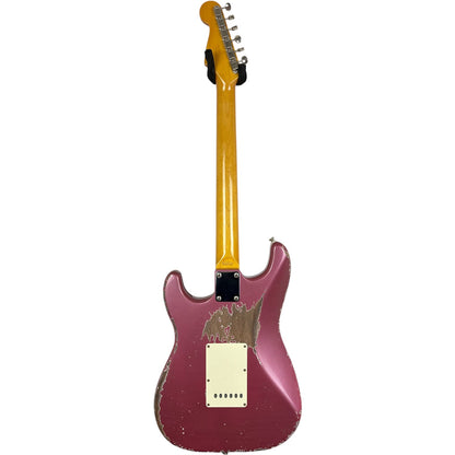 Fender MJT 60s Reissue Stratocaster - Burgundy Mist - Heavy Relic