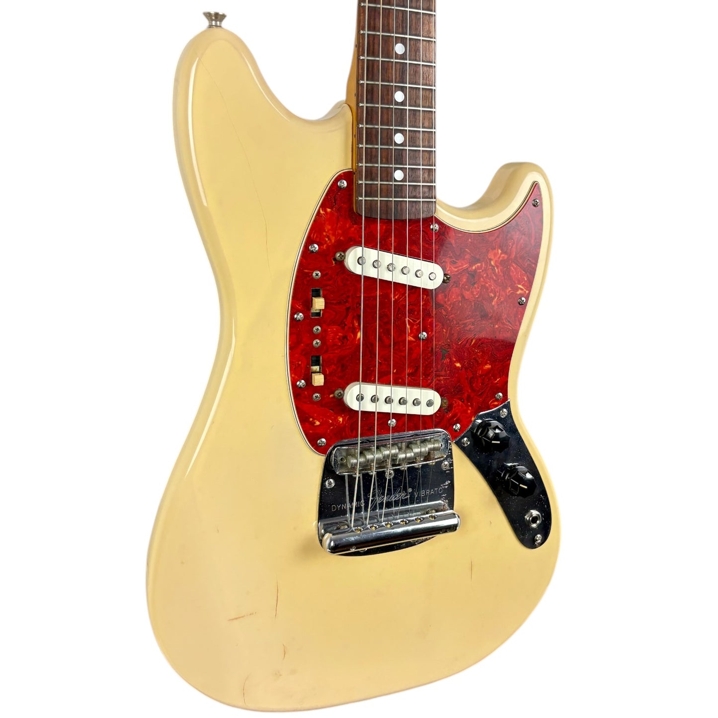Fender Japan 69 Reissue Mustang 1994-1995 - Винтидж бял