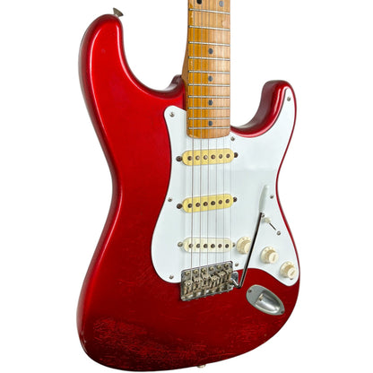 Fender Japan Stratocaster Réédition 57 1984-1987 - Rouge Pomme d'Amour