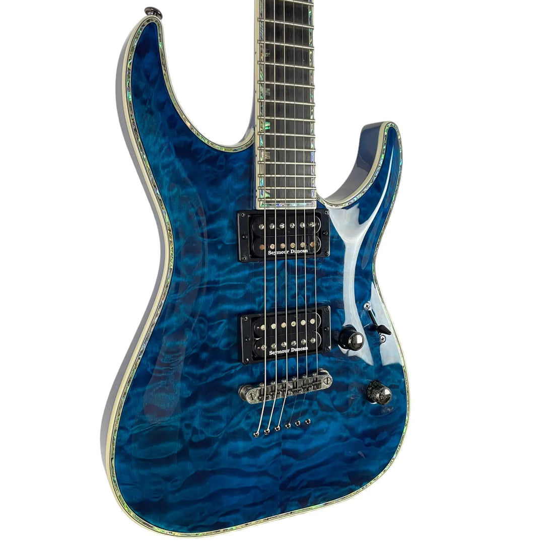 ESP LTD MH-1000 2013 - See Thru Blue - Pat´s Guitars
