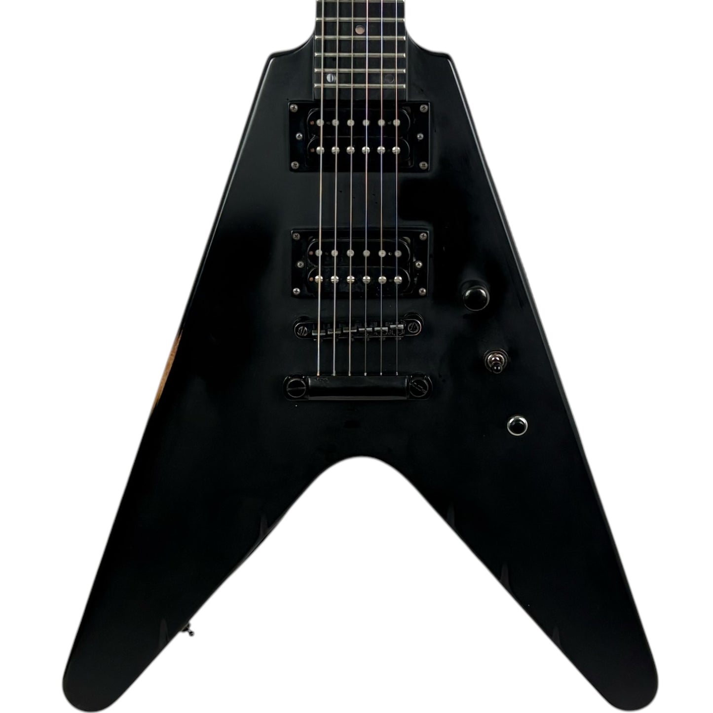 Epiphone Flying V Jeff Waters Signature Annihilation 2011 – matně černá