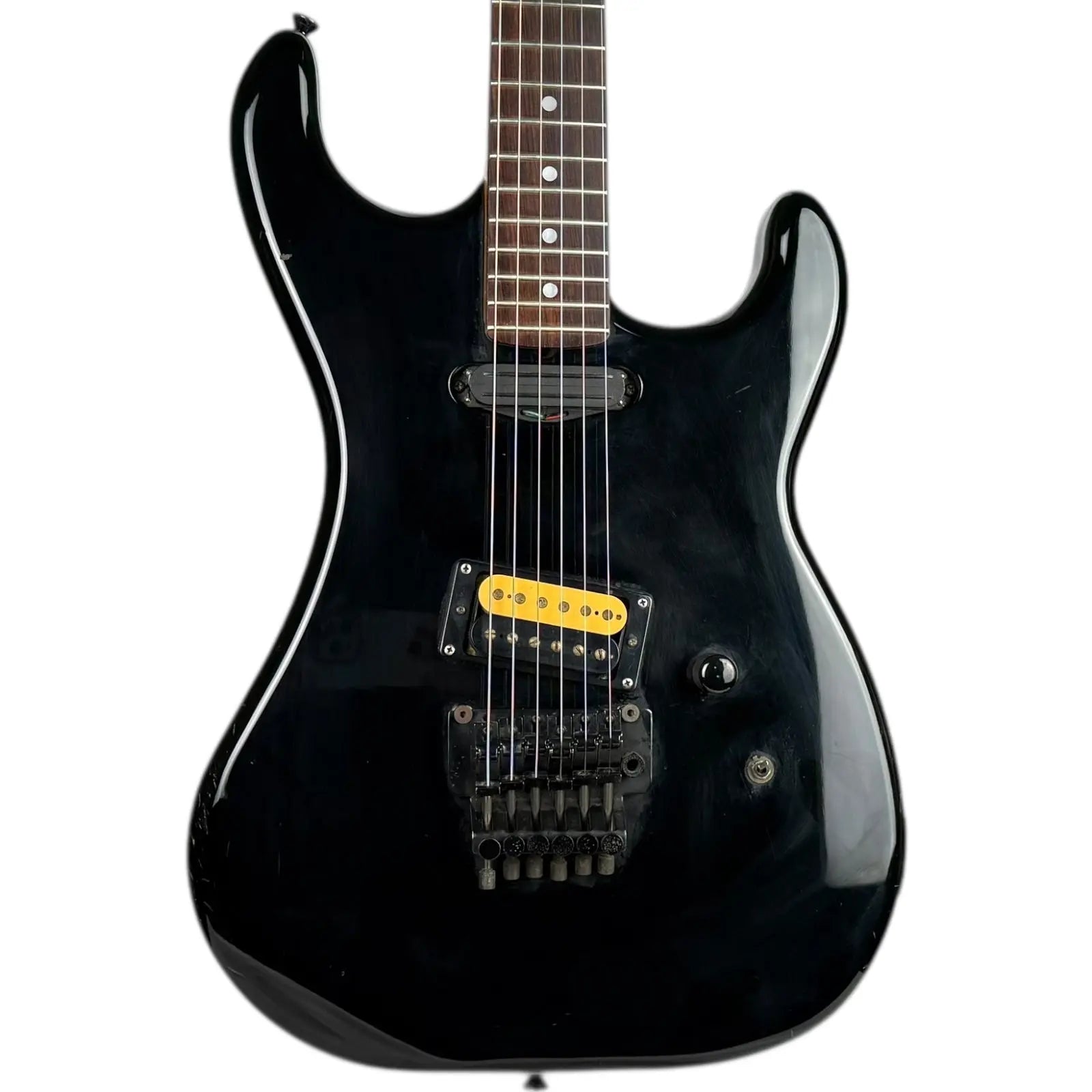 Kramer Neptune NJ 1980年代- 黑色- Pat的吉他– Pat´s Guitars