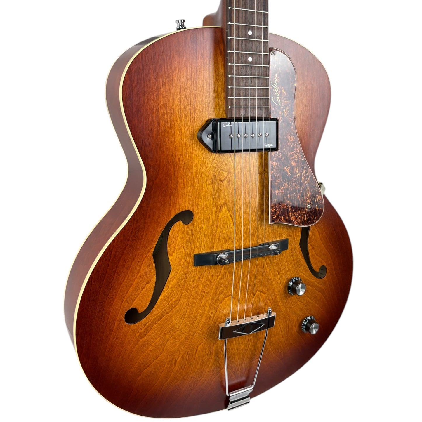 Godin 5th Avenue Kingpin P90 - Cognac Burst