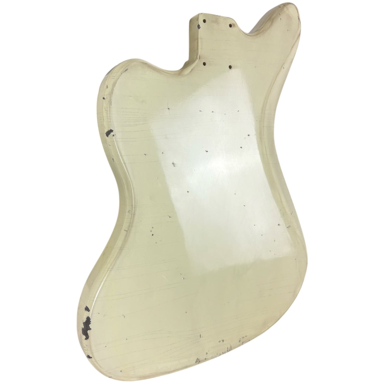 MJT Aged Relic Nitro Jazzmaster Body - Vintage White