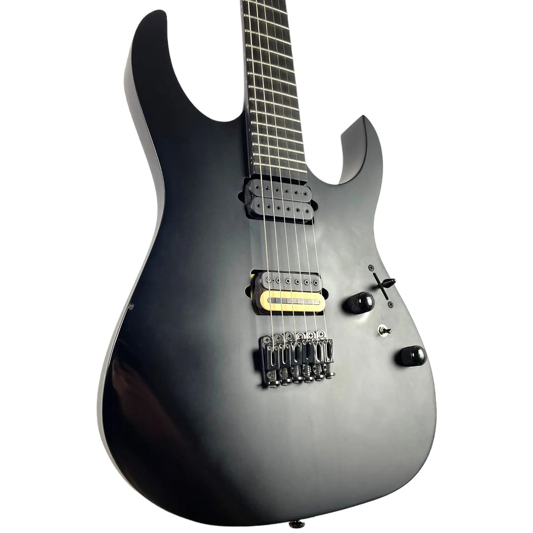 Ibanez Iron Label RGRTB621 2021 - Black Flat Ibanez