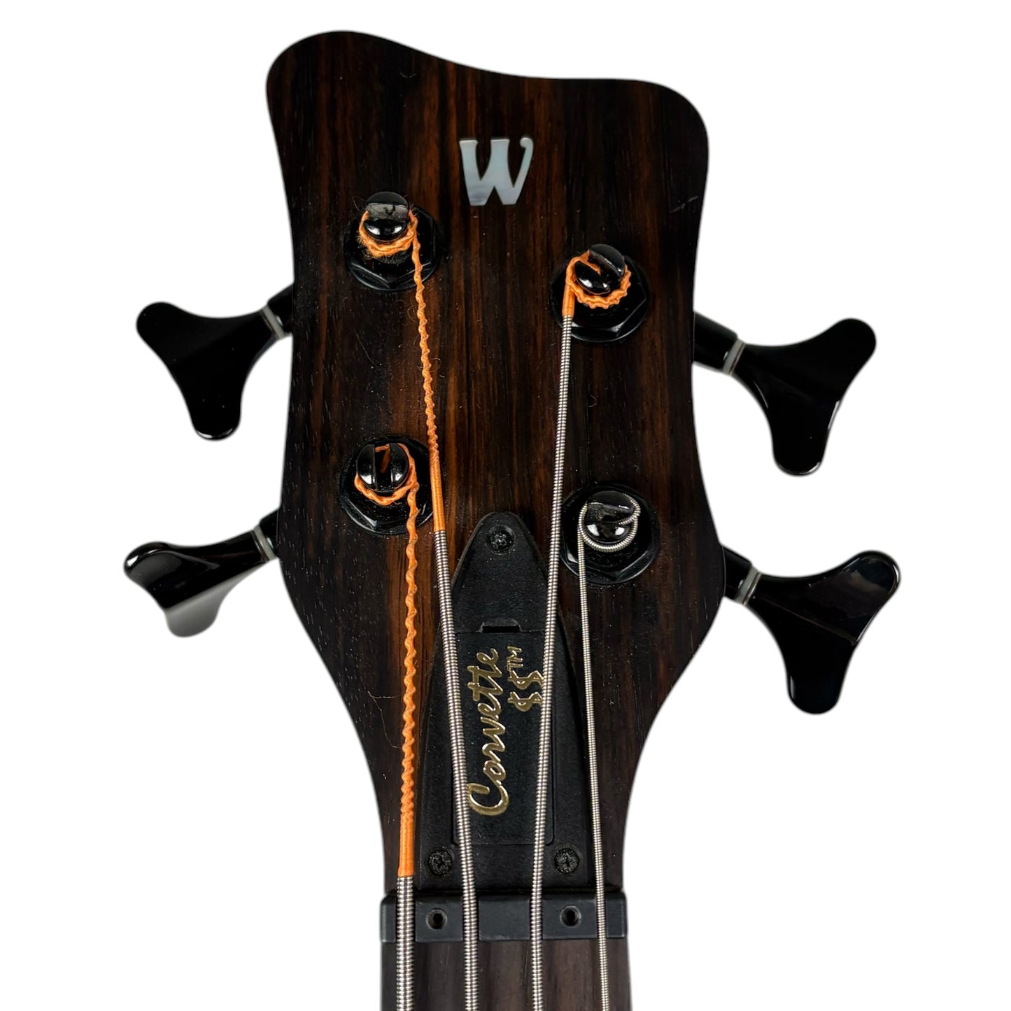 Warwick Corvette $$ Special Edition Double Buck Bass 2009 - Macassar Ebony Top