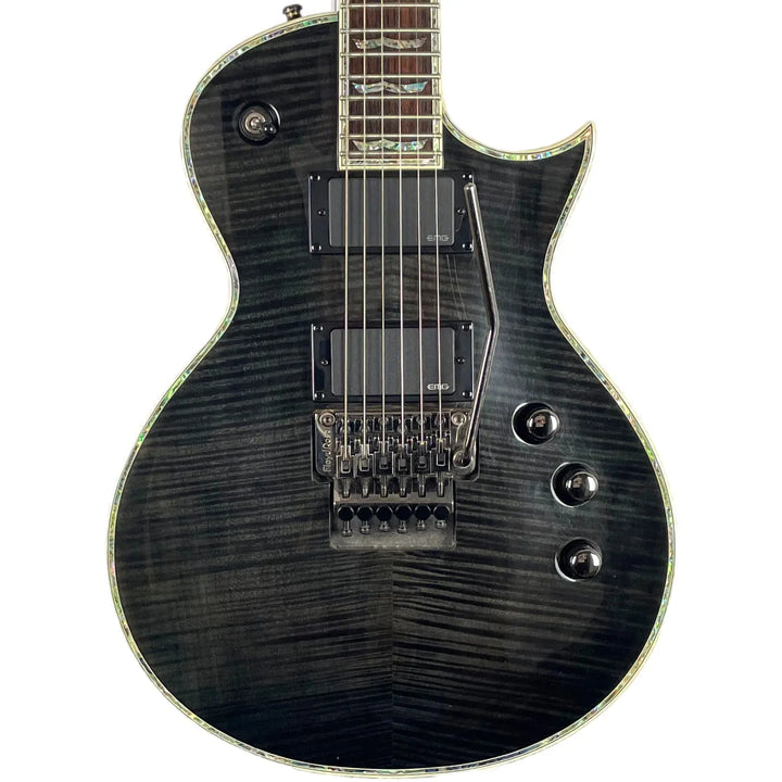 ESP LTD EC-1000FR 2011 - See Thru Black - Pat´s Guitars