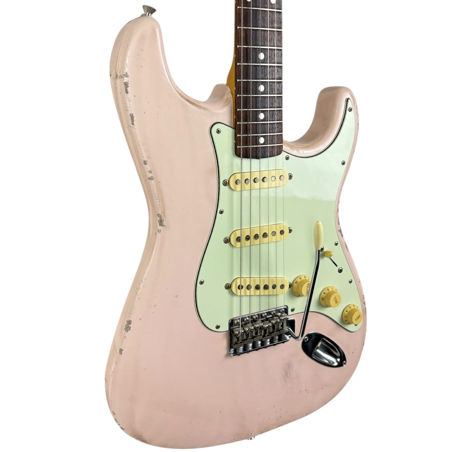 Fender MJT 60s Reissue Stratocaster – Shell Pink – Heavy Relic