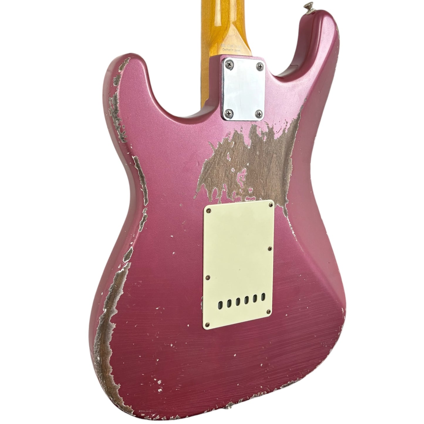 Fender MJT 60s Reissue Stratocaster - Burgundy Mist - Heavy Relic