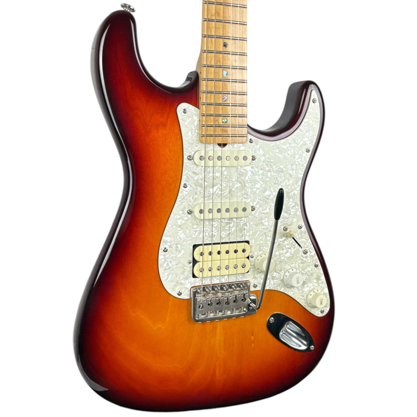 Faber FA130S-VFM-HSS Stratocaster – Виолиново покритие