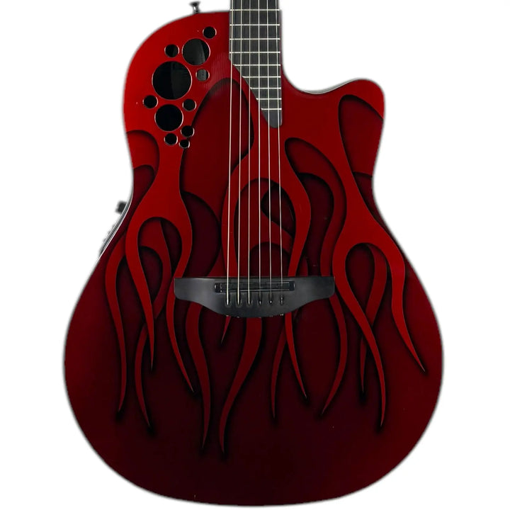 Ovation 1778T Elite 2005 - Red Flames - Pat´s Guitars