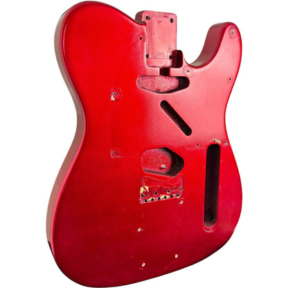 Fender Japan Telecaster-body – rood overgespoten