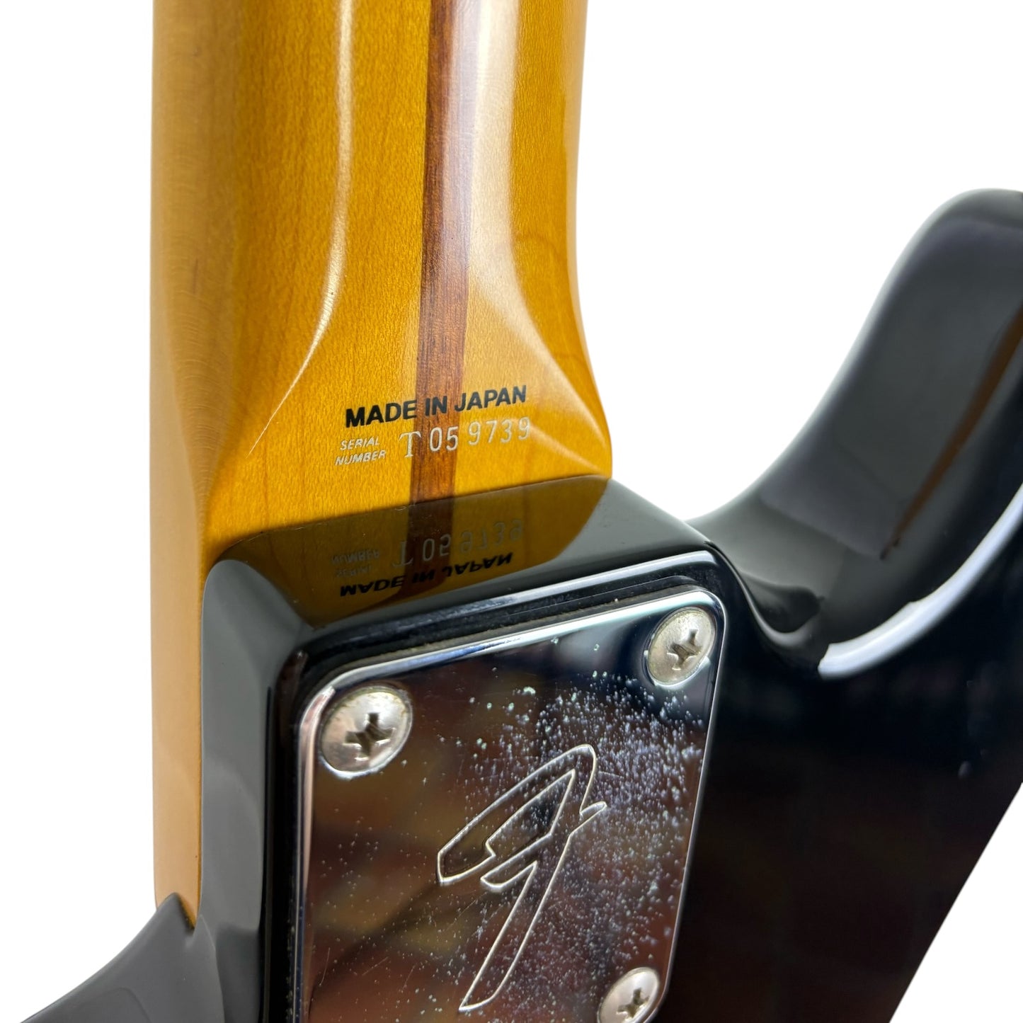 Fender Japan 77 Reissue Mustang 2007-2010 - Zwart