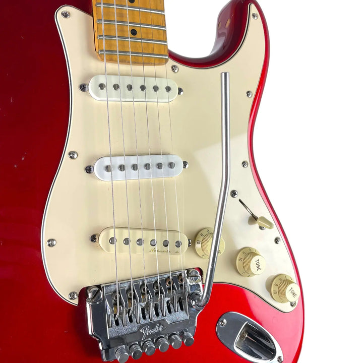 Fender MIJ Stratocaster Contemporary Kahler 1985-1986 - Candy Apple Red - Pat´s Guitars