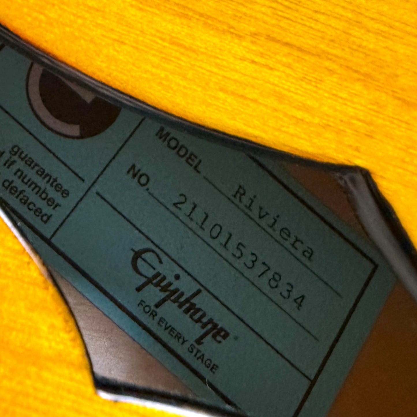 Epiphone Riviera 2021 - Royal Tan