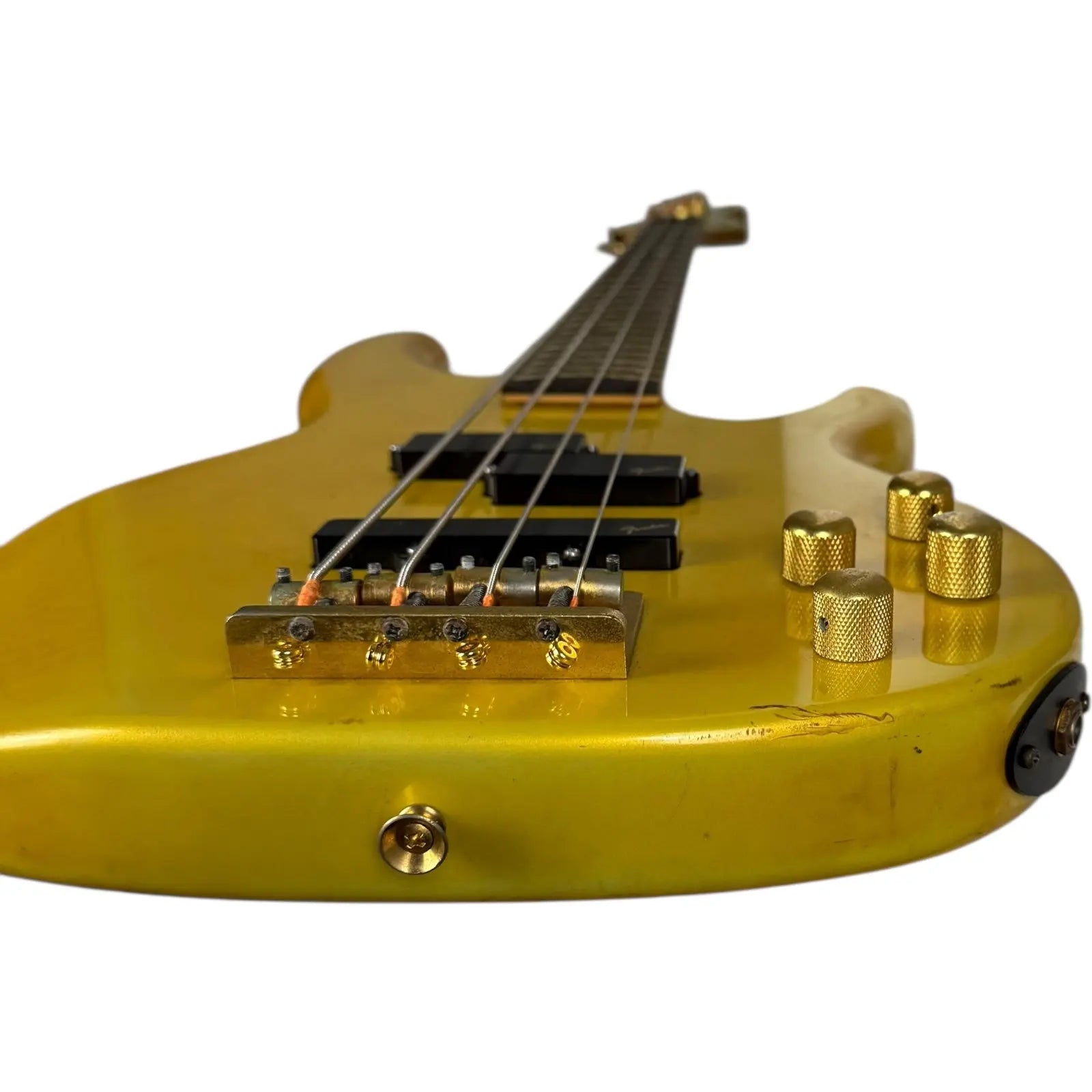 Fender Japan PJM-65R Jazz Bass Special 1987-1988 - Yellow White