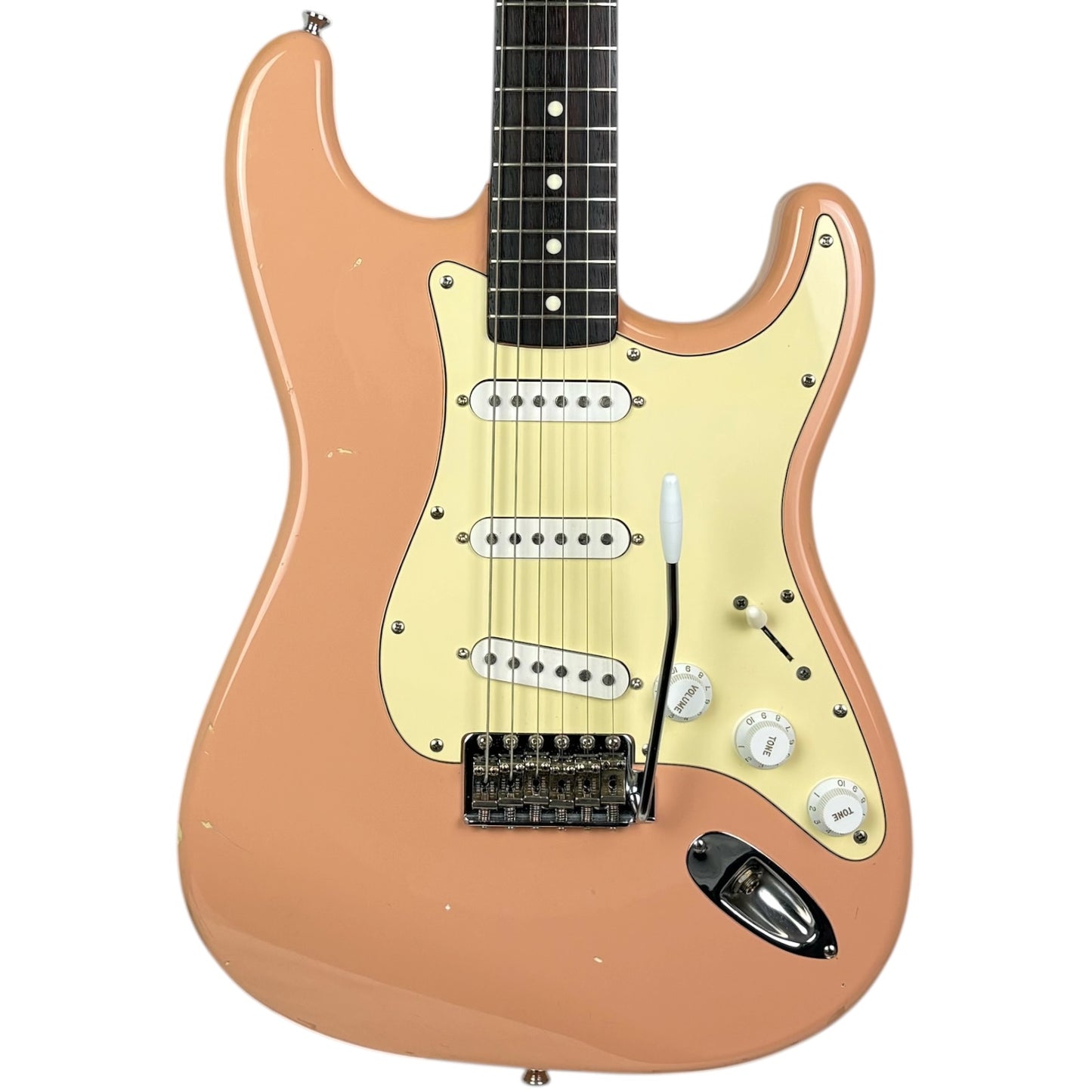 Fender Japan Squier Partcaster 1992-1993 - 贝壳粉色