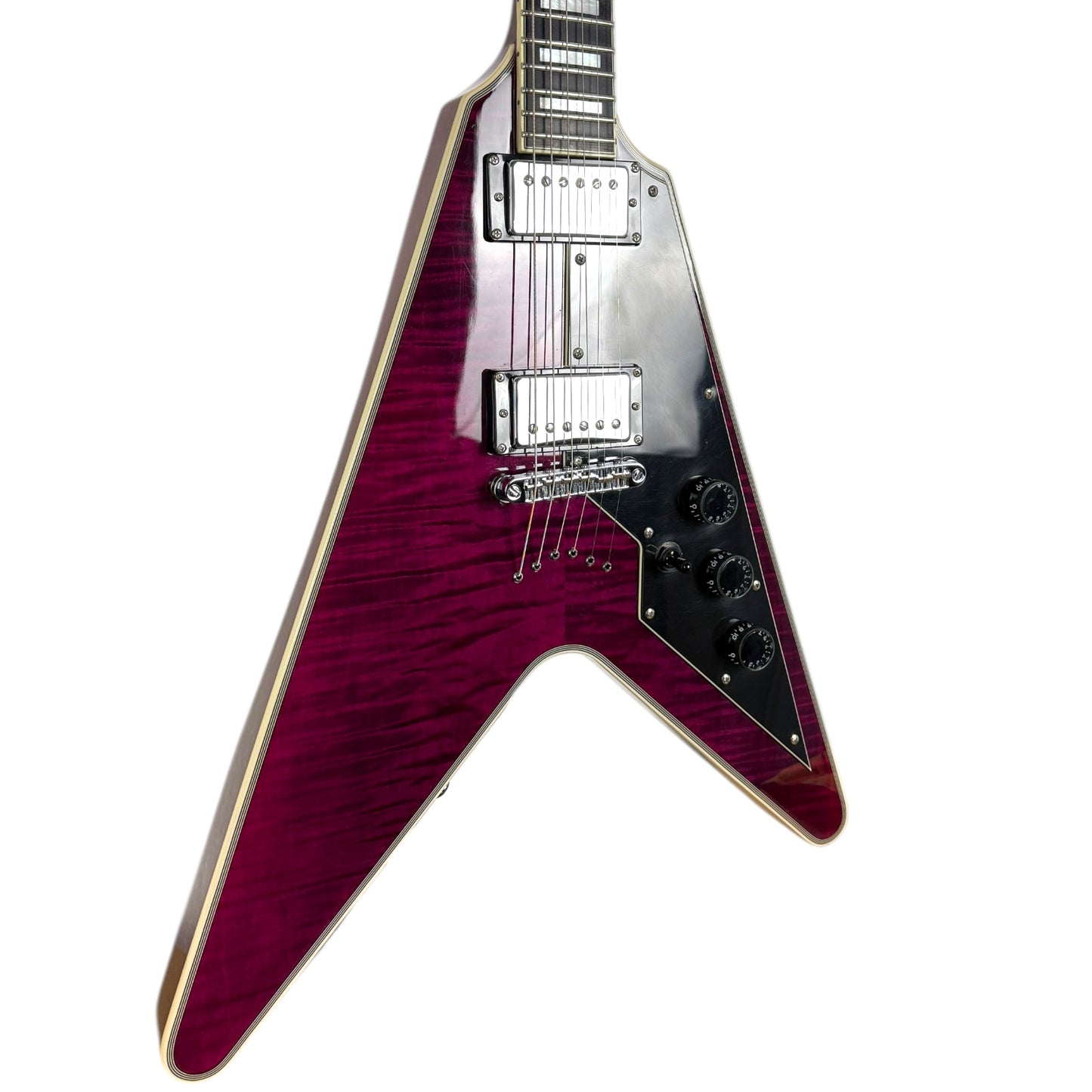 Schecter V-1 Custom 2016 - Trans Purple Burst