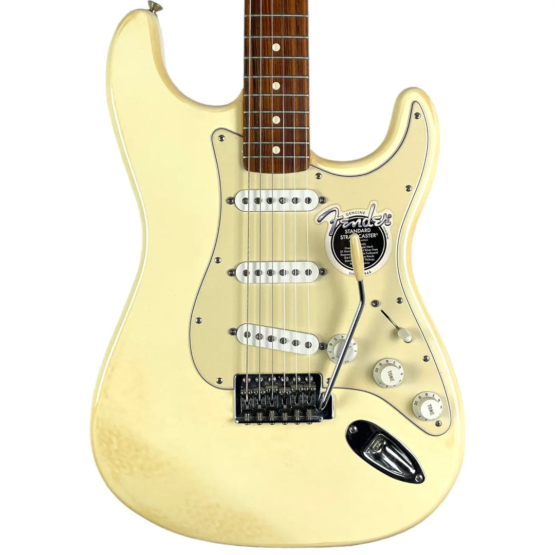 Fender Standard Stratocaster 2003 - Olympic White - Pat´s Guitars