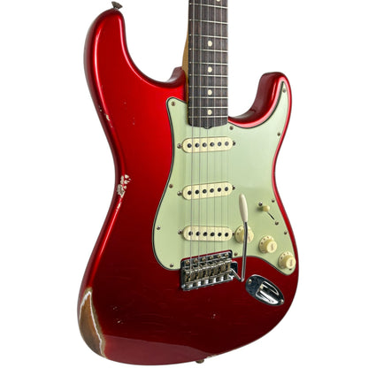 Fender Custom Shop ’63 Stratocaster Relic MBD 2023 - Candy Apple Red