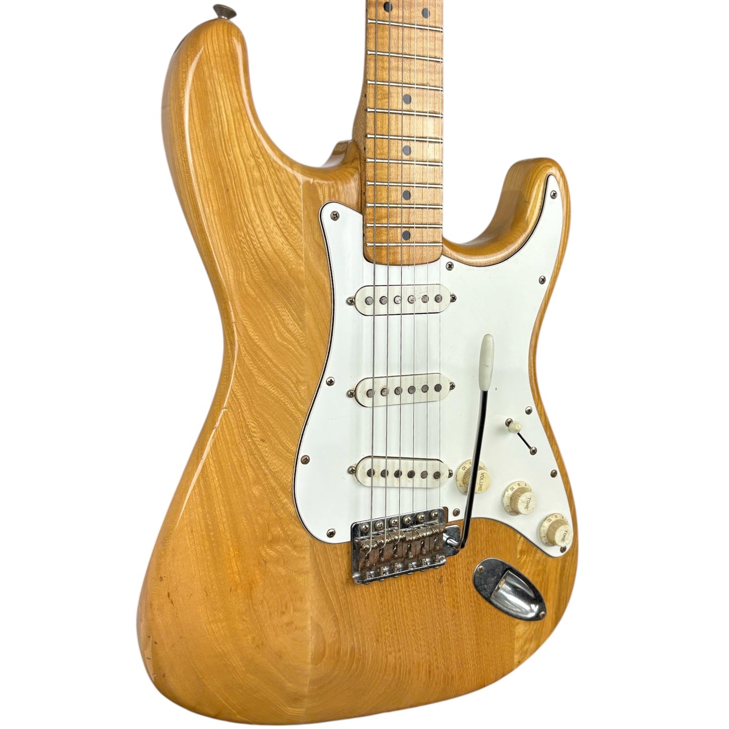Greco Super Sounds Stratocaster 1977 - přírodní