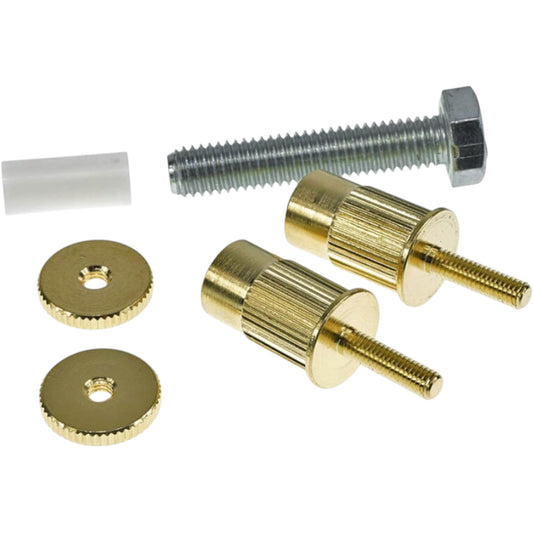 Faber E-sert-GG Faber E-sert = Epiphone, etc. till '59 ABR konverteringsstift, 12mm/4mm, BELL BRASS, guld, blank