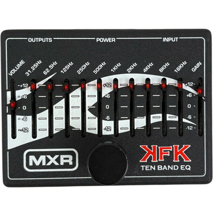 Pedală de efect egalizator cu zece benzi MXR KFK