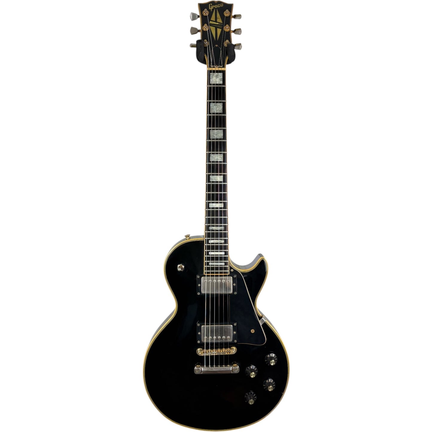 Greco EG Les Paul Custom de los años 90 - Ébano