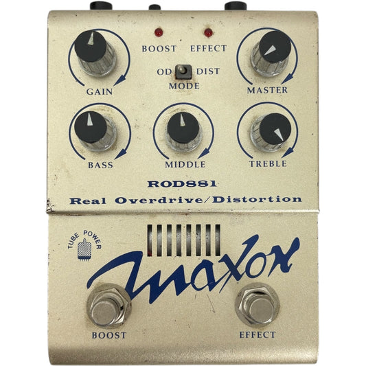 Maxon ROD 881 Real Overdrive/Distortion Effect Pedal - Vintage Japan