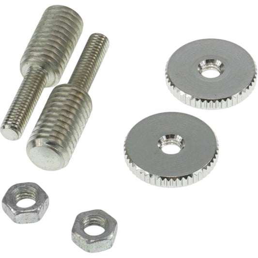 Faber BSWKIT-NG Bridge Stud/Adapter, Nickel gloss (one pair)