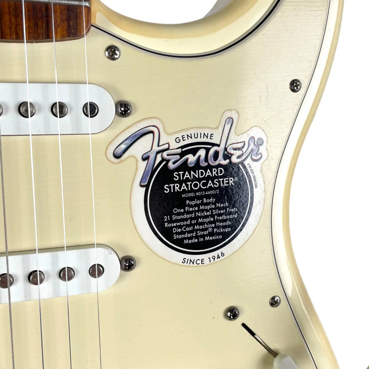 Fender Standard Stratocaster 2003 - Olympic White - Pat´s Guitars