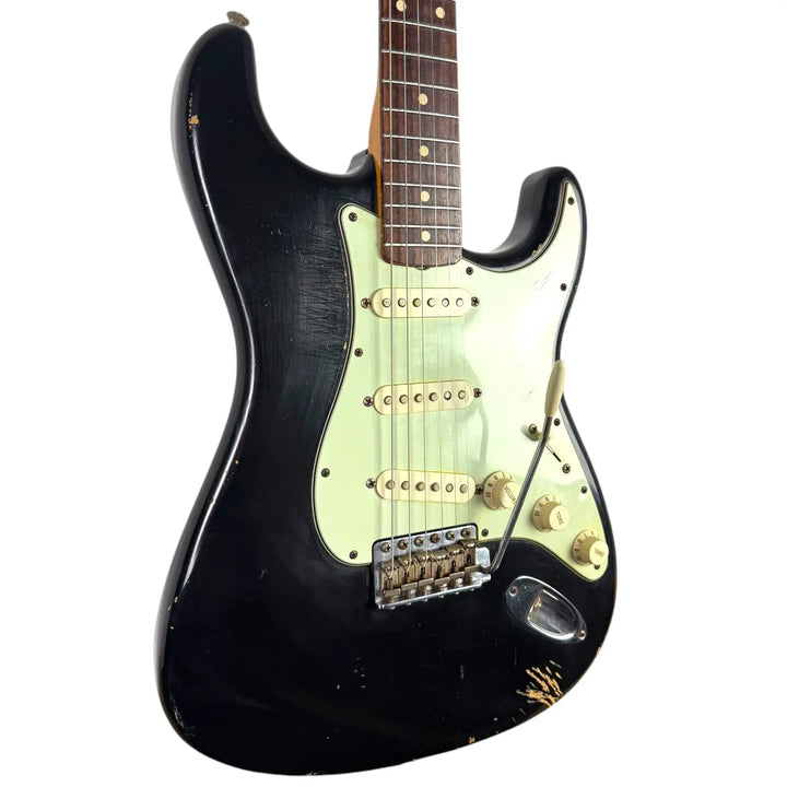 Fender Custom Shop 1960 Relic Stratocaster 2012 - Black - Pat´s Guitars