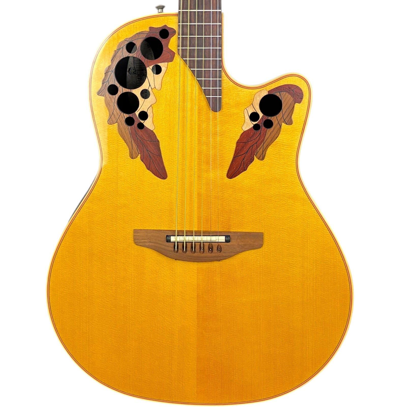 Ovation 6778 Elite Standard 1998 Naturlig Gitarre – Pat´s Guitars
