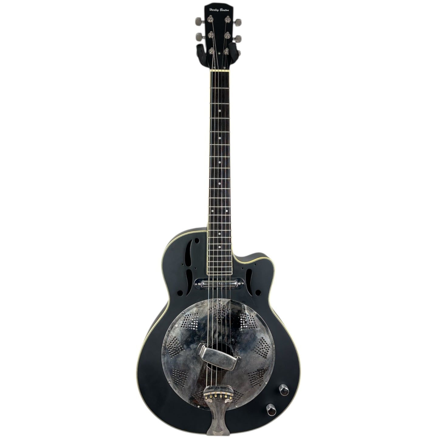 Harley Benton Resonator - Černá