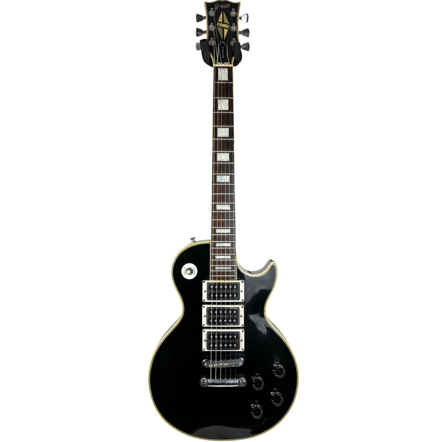 Greco Les Paul Custom EG600 Ebony Greco
