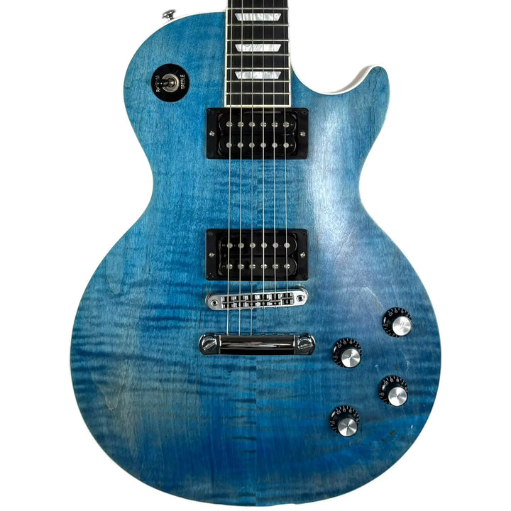 Gibson Les Paul Signature Player Plus 2018 - Satin Ocean Blue - Pat´s Guitars