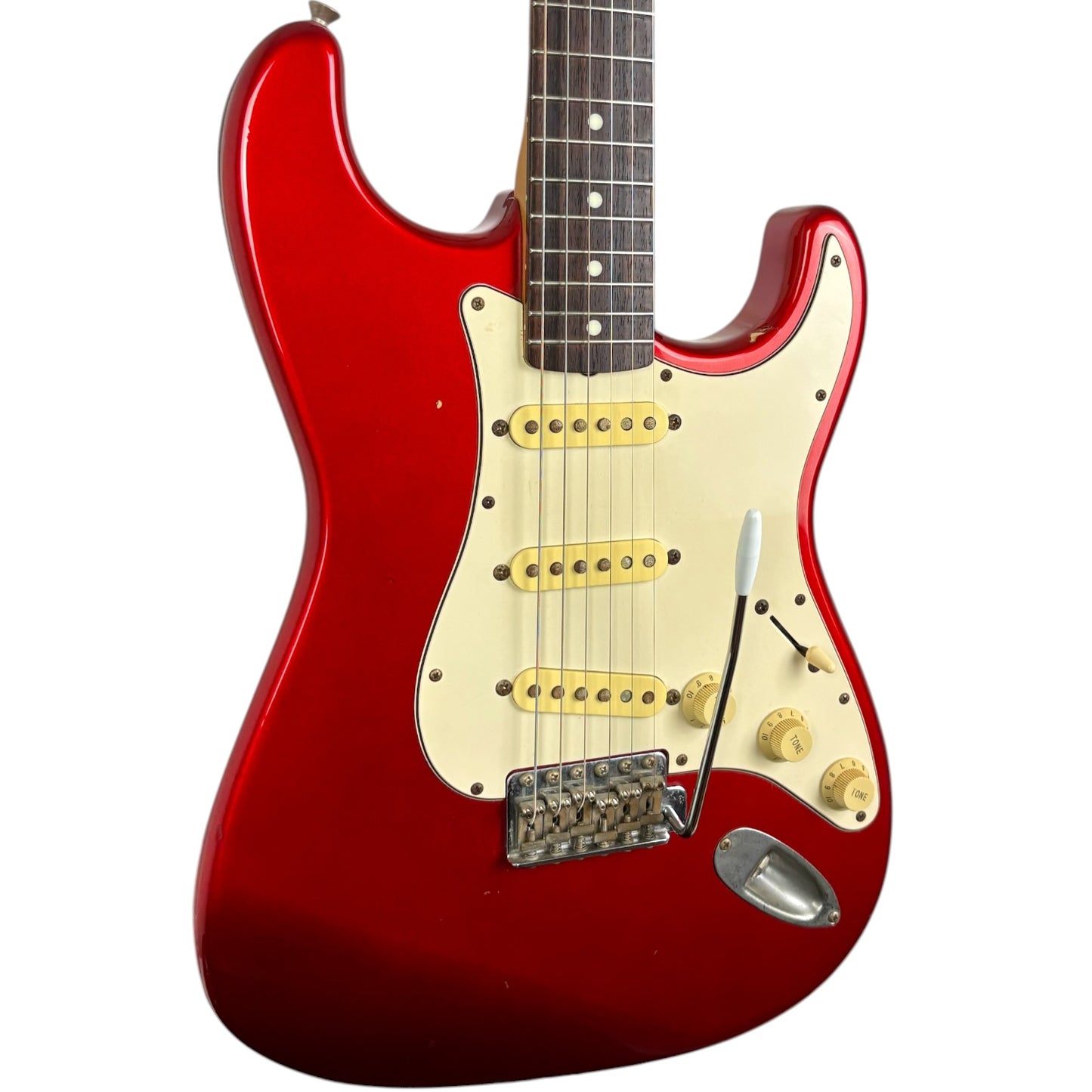 Fender Japan Stratocaster 1993-1994 - Rojo Manzana Candy