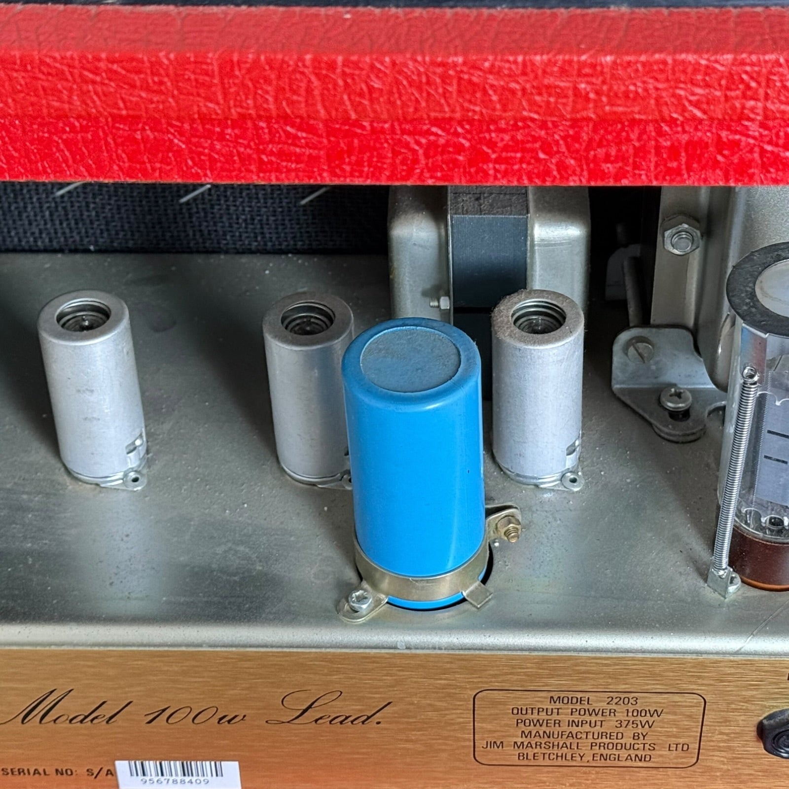 Marshall JCM800 Lead Series 2203 1995 Limited Edition Red MK2 Master Model 100w Lead Pat´s Guitars